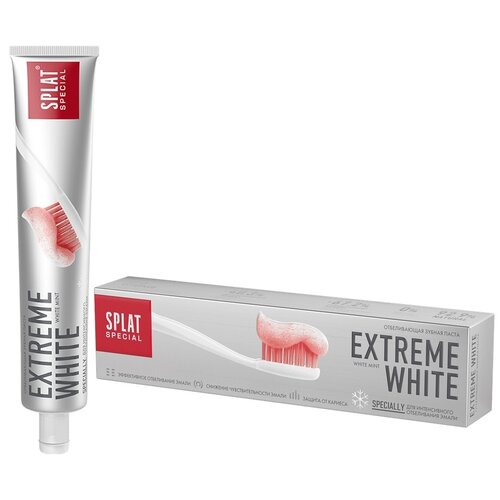 Паста зубная отбеливающая Splat/Сплат Special Extreme White 75мл