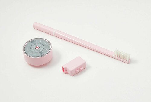 PIUMA Щетка зубная+подставка-календарь ECHINACEA розовая