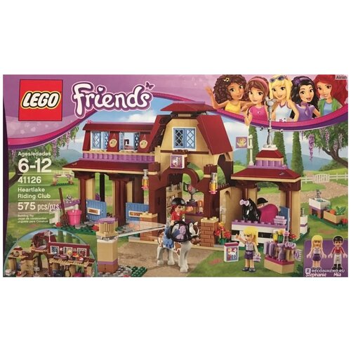 конструктор lego friends 41683 лесной клуб верховой езды 511 дет Конструктор LEGO Friends 41126 Клуб верховой езды в Хартлейке, 575 дет.