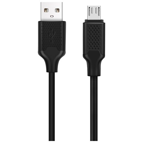 Кабель HARPER BCH-321 черный (USB A - Micro USB, 2A, Быстрая зарядка) комплект универсальных пылезащитных заглушек для micro usb и 3 5 мм аудио разъемов