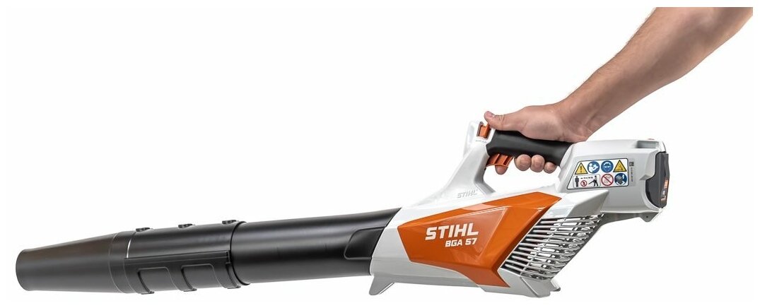 Воздуходувка аккумуляторная STIHL BGA 57 с АКБ и ЗУ - фотография № 4