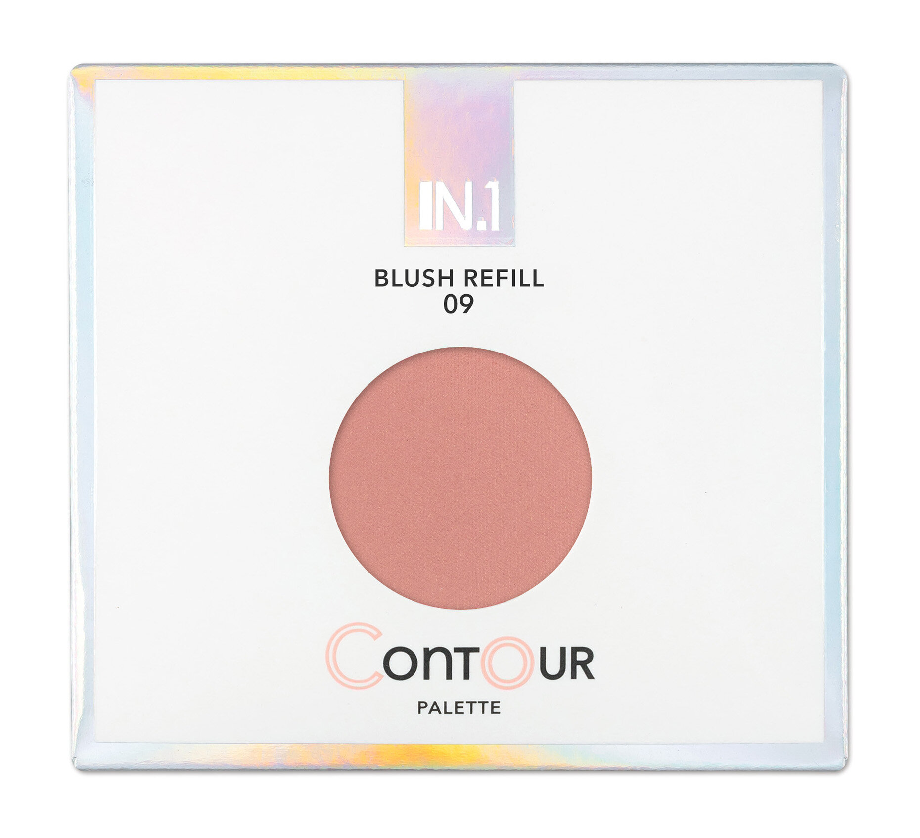 N.1 Blush Refill Румяна для палетки Contour Palette, 3 г, 09