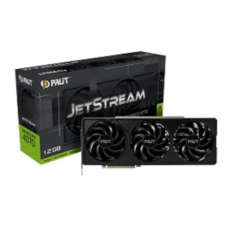 Видеокарта Palit GeForce RTX 4070 JETSTREAM 12GB (NED4070019K9-1047J)