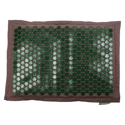 Аппликатор Тибетский аппликатор на мягкой подложке 41х60cm Green-Black МА47