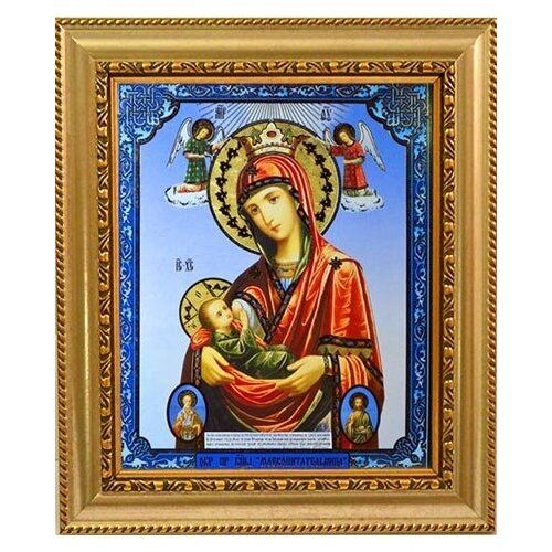 Млекопитательница. Икона Божьей Матери. набор для вышивания бисером икона божьей матери млекопитательница