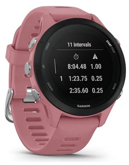 фото Умные часы Garmin Forerunner 255s, светло-розовые