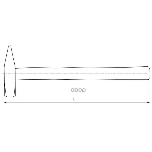 молоток thorvik whh500 слесарный с деревянной рукояткой 500 гр Молоток слесарный с деревянной рукояткой, 200 гр. / THORVIK