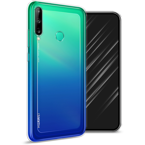 Силиконовый чехол на Huawei Y7p / Хуавей Y7p, прозрачный силиконовый чехол на huawei y7p хуавей y7p карты черепа в капюшоне