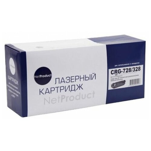 Картридж NetProduct Cartridge 728 для Canon MF4410/4430/4450/4570/4580 2100стр Черный