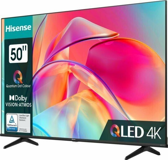 Smart Телевизор HISENSE 50E7KQ (ИМП) черный