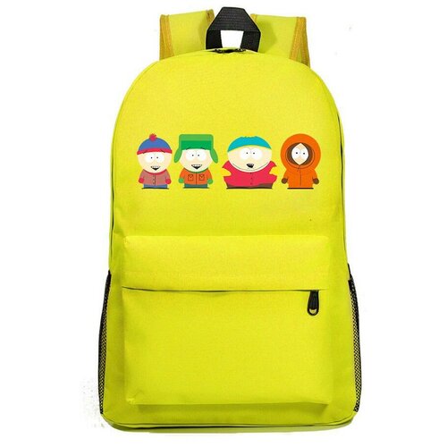 Рюкзак Стэн, Кайл, Эрик и Кенни (South Park) желтый №5 рюкзак стэн кайл эрик и кенни south park розовый 5