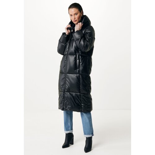 фото  куртка mexx, демисезон/зима, оверсайз, размер xl, черный