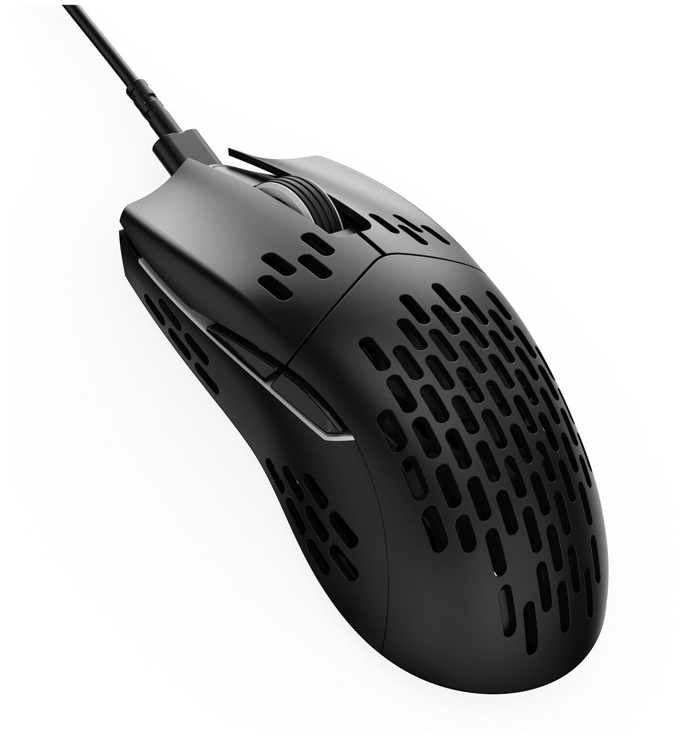 Мышь Keychron M1, оптическая, проводная, игровая, PixArt 3389 для PC (черный) (M1-A1)