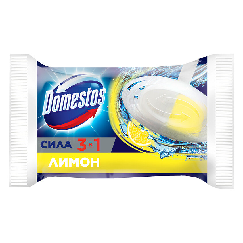 Доместос / Domestos Лимон - Сменный блок для унитаза, 40 гр - фотография № 18