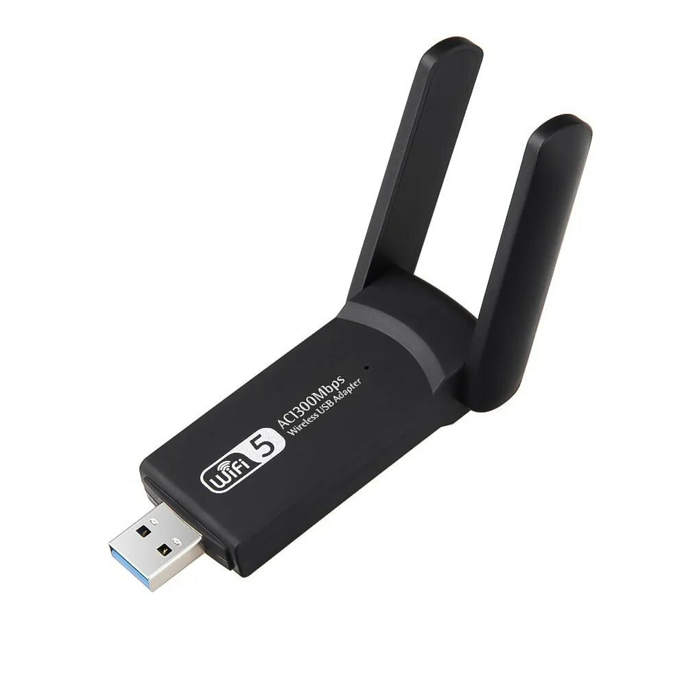 Беспроводной WI-Fi адаптер USB 3.0 2.4G/ 5G 1300 Мбит/с