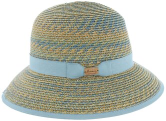 Шляпа HERMAN арт. LAURA (бежевый / голубой)