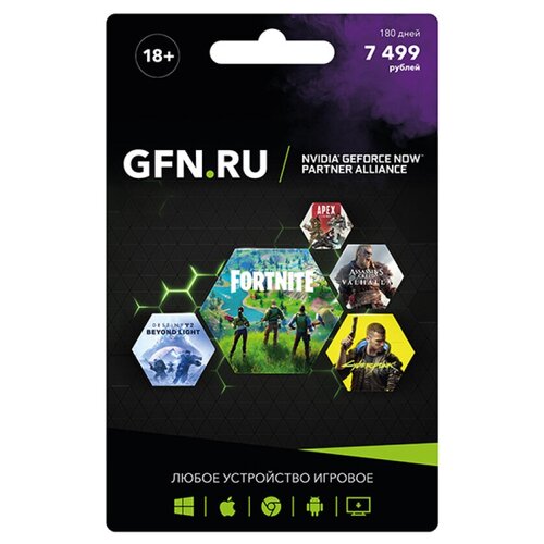 Подписка GFNRU Премиум 180 дней 749900₽