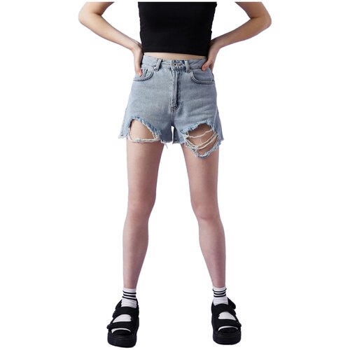 фото Шорты koton women, 1yak03047md, цвет: li̇ght indigo, размер: 40