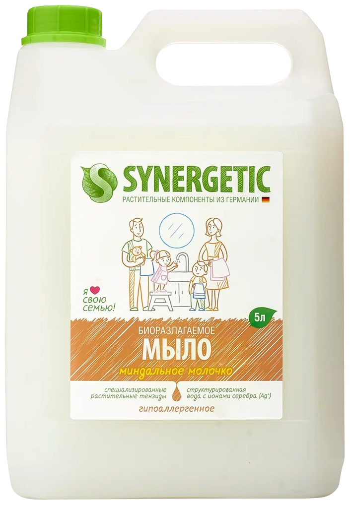 Synergetic Мыло жидкое Миндальное молочко