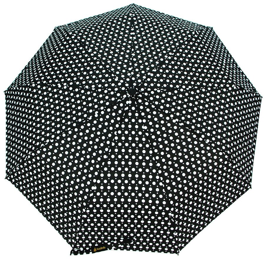 Женский складной зонт RAINBRELLA автомат 33058АС/черный