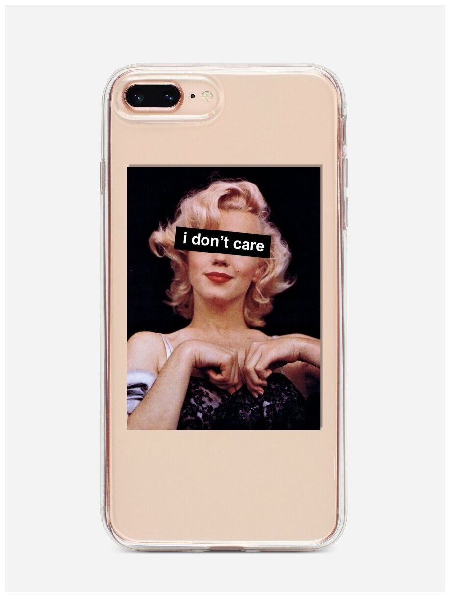 Силиконовый чехол для телефона накладка / Apple iPhone 7 Plus / Apple iPhone 8 Plus