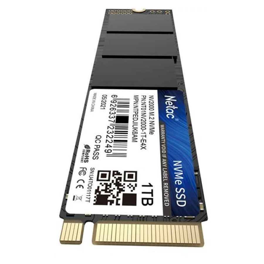 Накопитель SSD Netac M.2 2280 NV2000 NVMe PCIe 1Tb (NT01NV2000-1T0-E4X) - фото №15