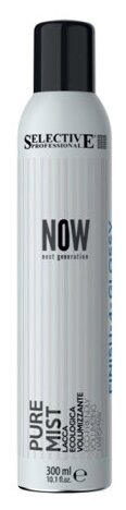 Selective, Эко-лак для придания объема Pure Mist Now Next Generation, 300 мл