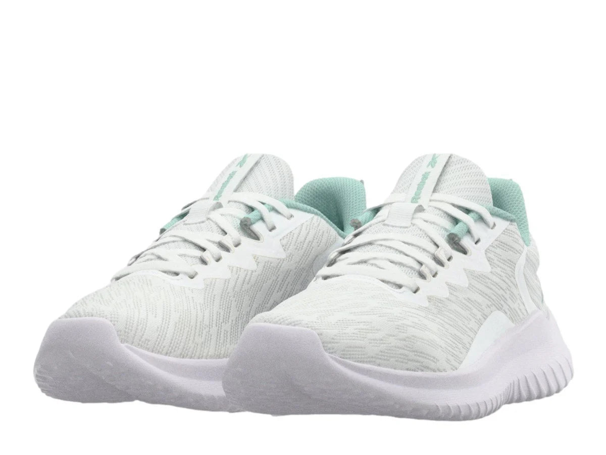 Кроссовки Reebok Fluxlite II, размер 7 US, белый/бирюзовый — фото 1