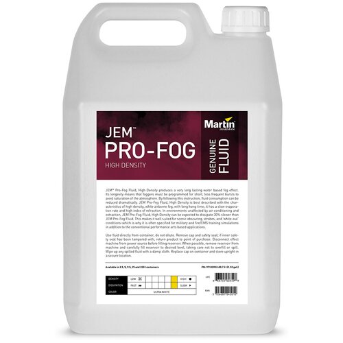 Jem Pro-Fog Fluid 5L       , 5 