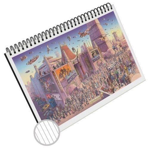 Блокнот в линейку CувенирShop 