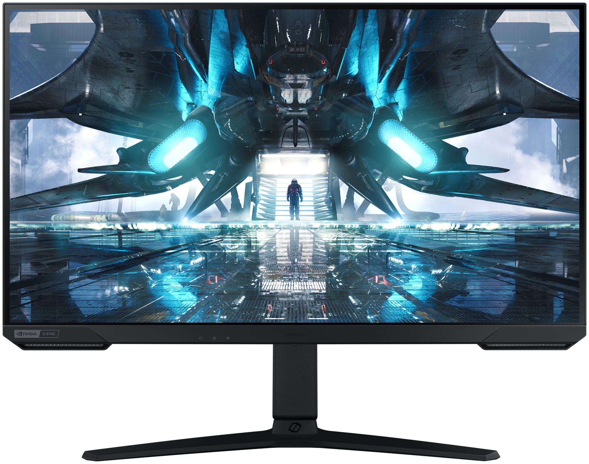 28" Монитор Samsung Odyssey G7 S28AG700NI, 3840x2160, 144 Гц, IPS, черный