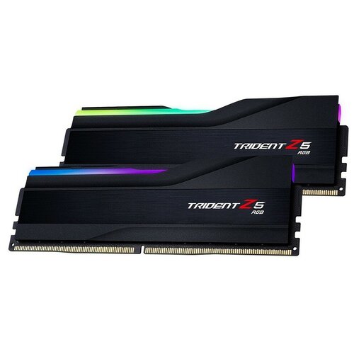 G Skill DDR5 32GB Kit 2x16Gb 5600 MTs CL40 F5-5600J4040C16GX2-TZ5RK TRIDENT Z5 RGB 2593000₽