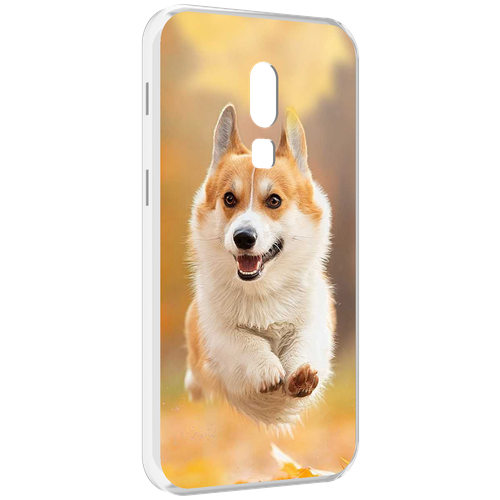 Чехол MyPads когри собака для Meizu V8 задняя-панель-накладка-бампер чехол mypads когри собака для meizu m3 note задняя панель накладка бампер