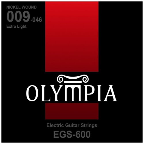 Струны для электрогитары Olympia 09-46 Extra Light EGS600