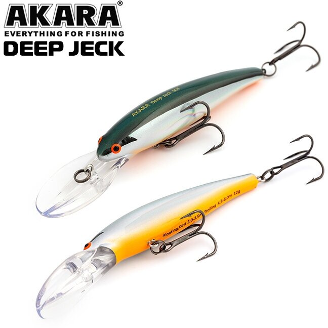 Воблер Akara Deep Jeck 90F 12 гр. (3/7 oz 3,5 in) A23