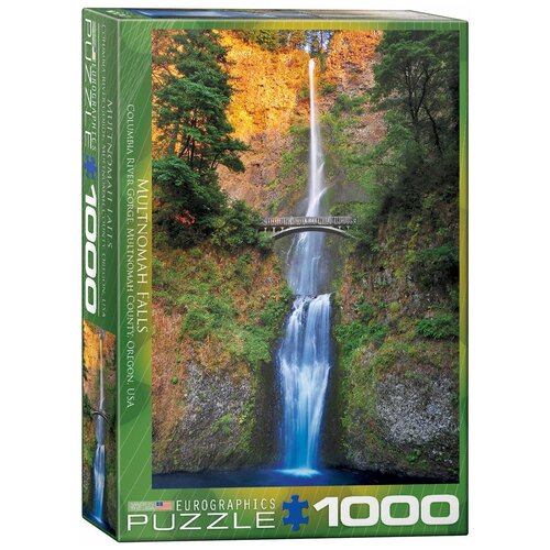 пазл nova 1000 деталей водопад манавгат Пазл Eurographics 1000 деталей: Водопад Малтнома, Орегон