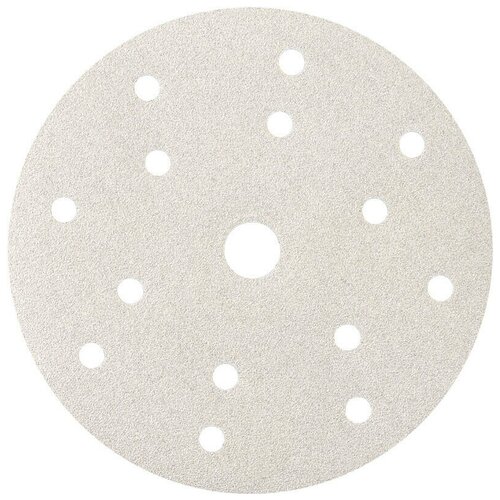 SMIRDEX (смирдекс) Абразивный круг 510 White, 150мм, зерно P80, 15 отверстий