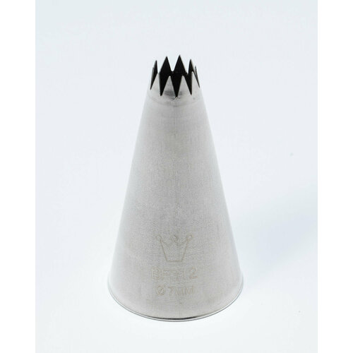 Насадка кондитерская Martellato Открытая звезда 25/7х45мм, нерж. сталь