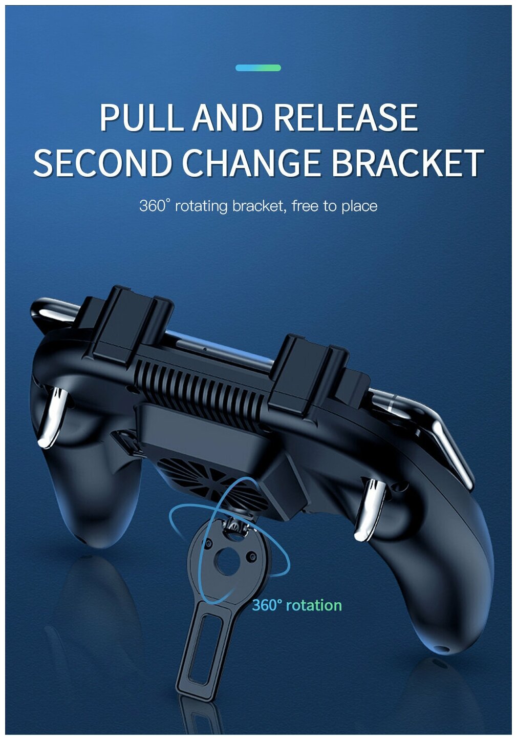 Геймпад COTEetCI CS8808-BK G-7 Mobile gamepad черный