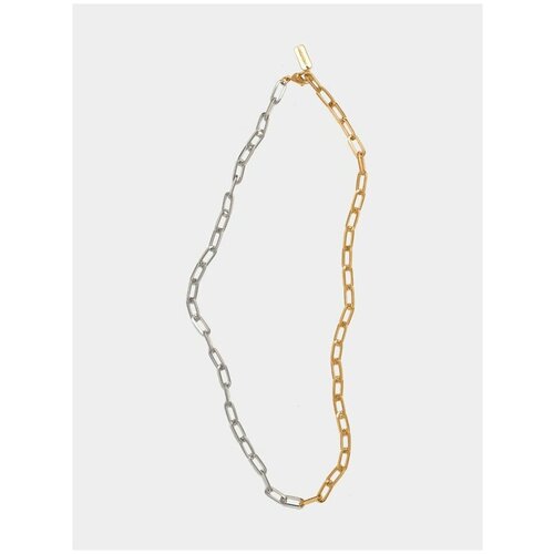 Цепь RINGSTONE серебристо-позолоченная Blanc bicolor