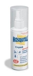 Спрей Mosquitall Нежная защита для детей от комаров 100 мл - фото №13