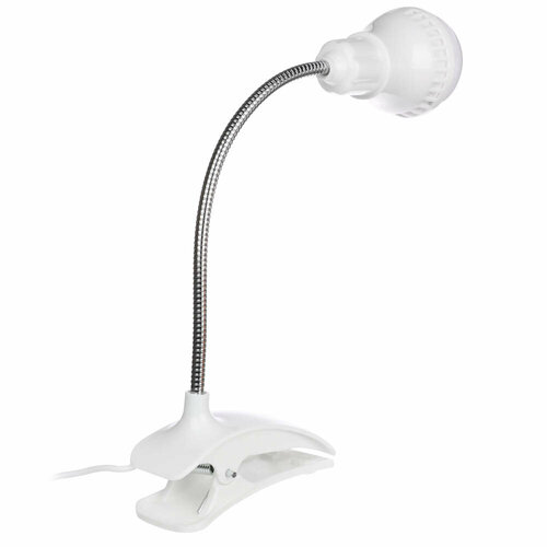 Лампа офисная светодиодная FORZA 198-064, цвет арматуры: серебристый, цвет плафона/абажура: белый