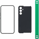 Чехол SAMSUNG для Galaxy A54, Haze Grip Case, черный (EF-XA546CBEGRU) - изображение