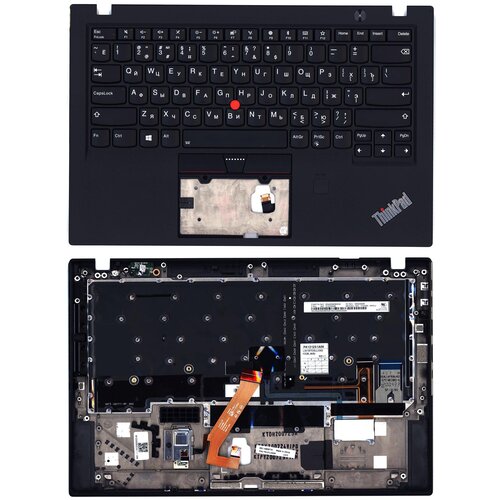 Клавиатура для ноутбука Lenovo ThinkPad X1 Carbon Gen 5 топкейс 9480₽