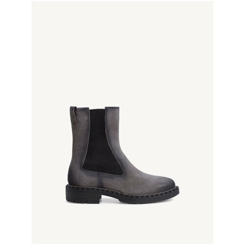 фото Полусапоги женские tamaris, серый/графитовый 39