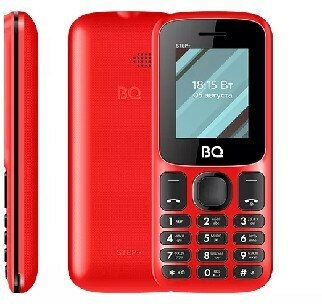 Телефон мобильный (BQ 1848 Step+ Red/Black)