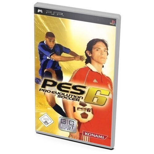 Игра Pro Evolution Soccer 6 для PlayStation Portable игра pro evolution soccer 2011 platinum platinum для playstation 3