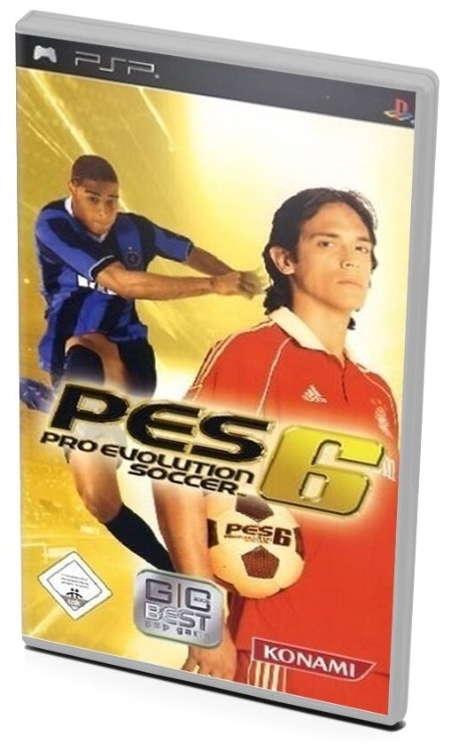 Pro Evolution Soccer 6 (PSP) английский язык
