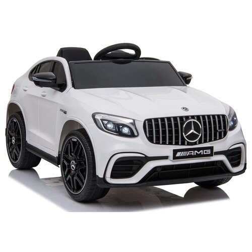 cennam qileshi электромобиль mercedes benz glc 63 amg white 12v qls 5688 Детский электромобиль Joy Automatic Mercedes GLC63S Лицензия белый