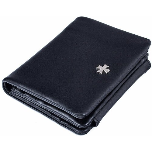 фото Портмоне narvin 9601-n.palermo-black, фактура гладкая, черный